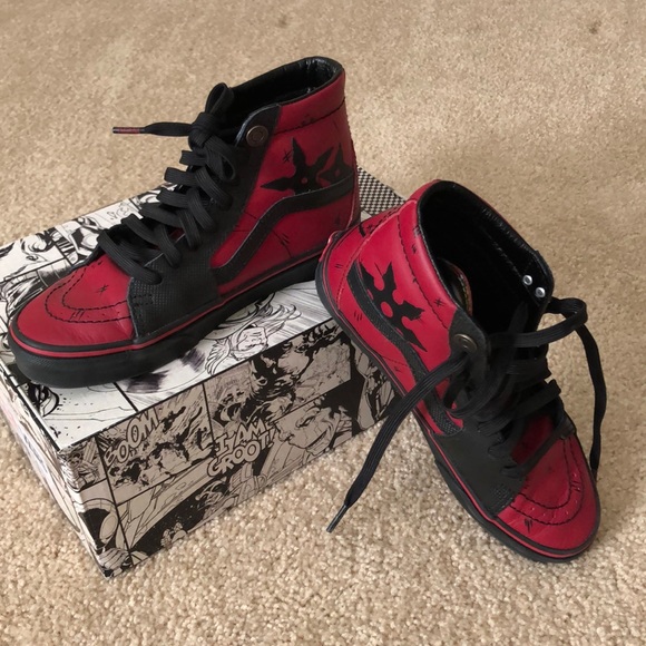 deadpool vans size 7